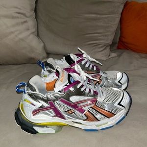 BALENCIAGA
Men's Multicolor Mesh Runner Sneakers